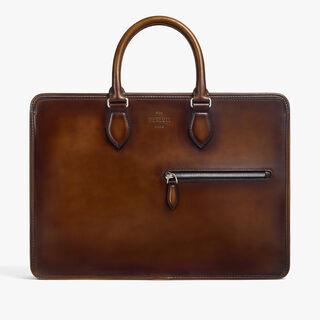 Un Jour Leather Briefcase