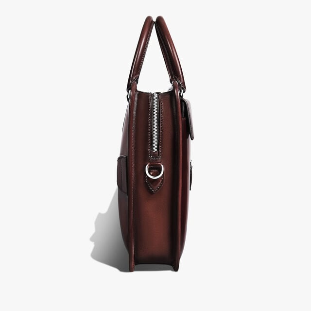 Cartable Un Jour Pocket en Cuir, LEGNO BRUCIATO, hi-res 5