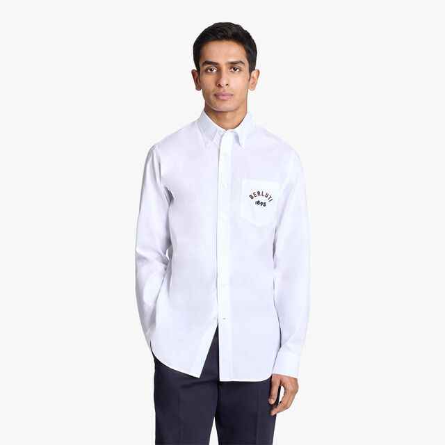 Alessandro Shirt With Logo Pocket, BLANC OPTIQUE, hi-res 2
