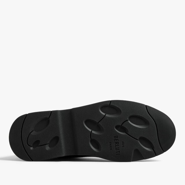 Echappee Soft Grained Calf Leather Slip-On, BLACK, hi-res 6