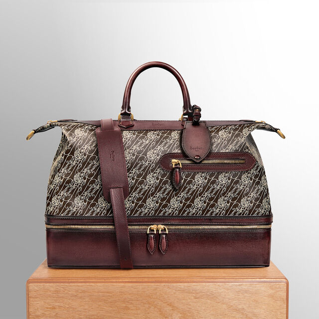 Viaggio Toile Marbeuf旅行袋, DARK BROWN + MADURO, hi-res 9
