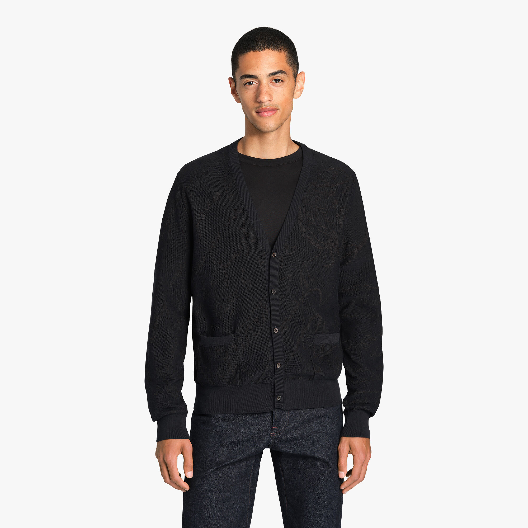 Silk and 2024 cotton cardigan