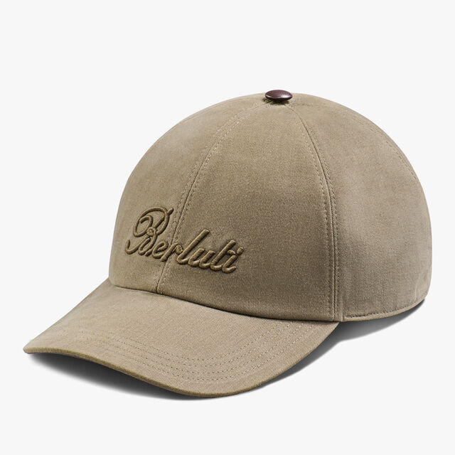 Cotton & Cashmere Baseball Cap, MOSS, hi-res 1