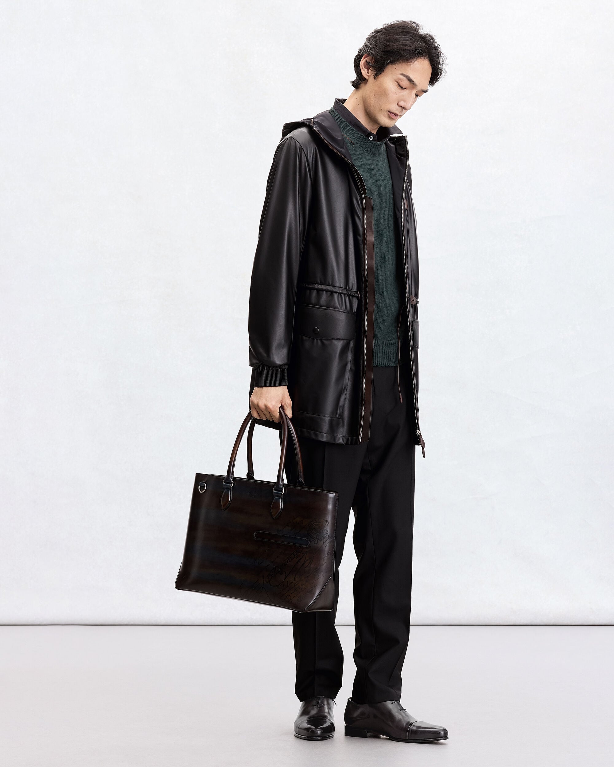 Alessandro Gaspard Galet Neo Oxford, Charcoal Gray, hi-res