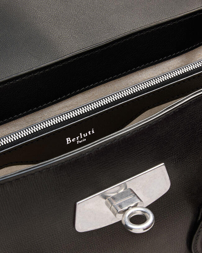 E'Mio Briefcase, Grey Flanel, hi-res