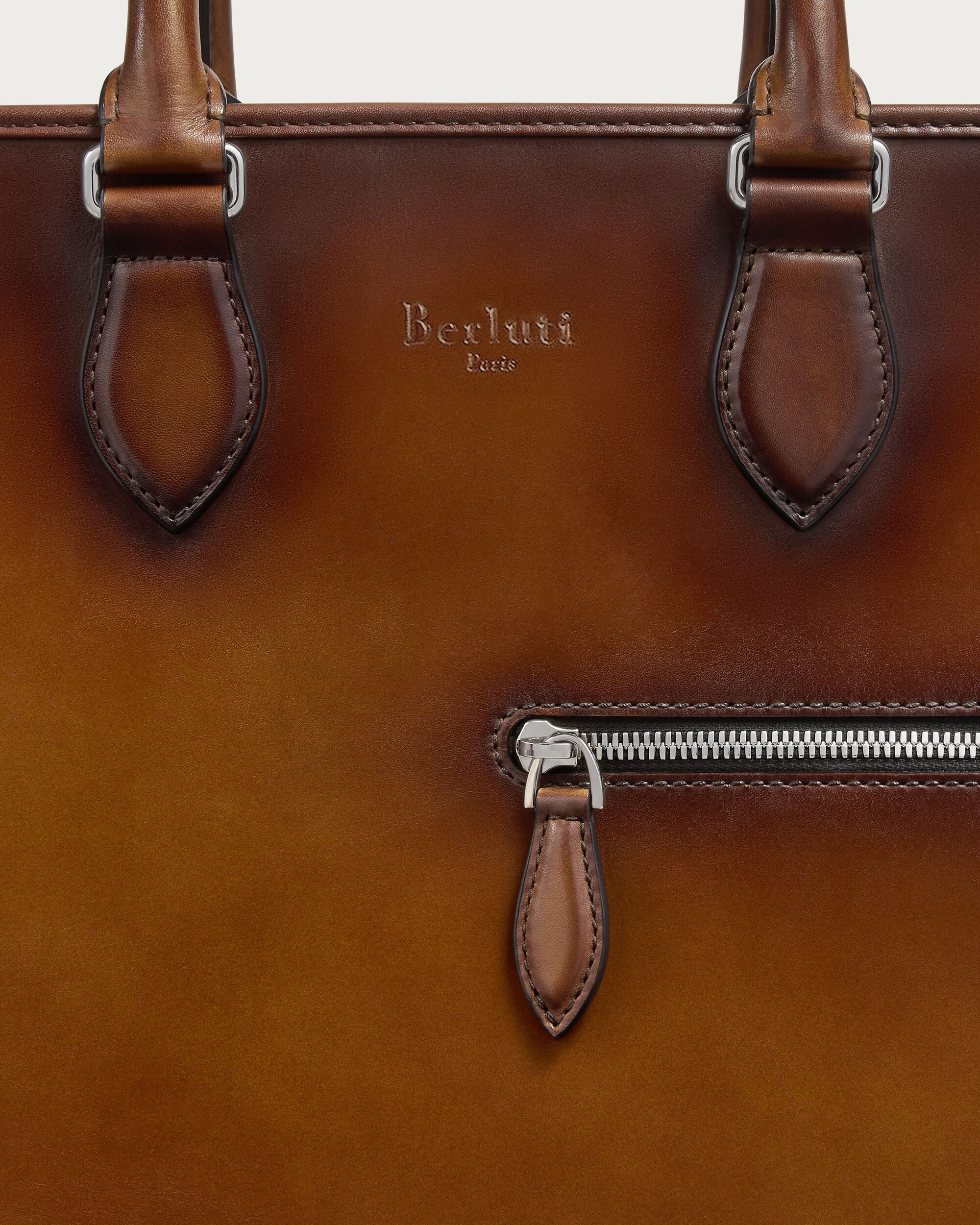 Deux Jours Briefcase, Cacao Intenso, Image 1