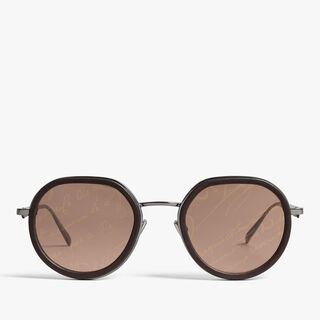 Centaury Metal And Leather Sunglasses Centaury Metal And Leather Sunglasses