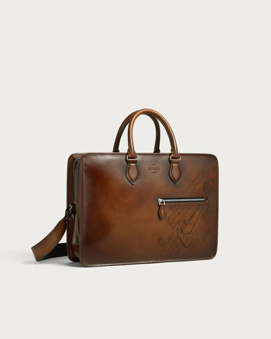 Deux Jours Briefcase, Cacao Intenso, hi-res