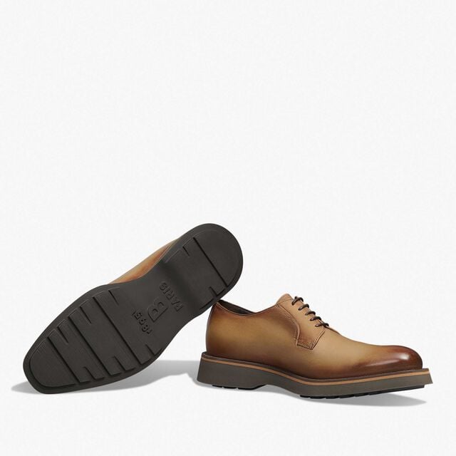 Alessio Scritto Leather Derby, CACHEMIRE, hi-res 4
