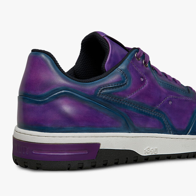 Playoff Leather Sneaker, PURPLE BLUE, hi-res 5
