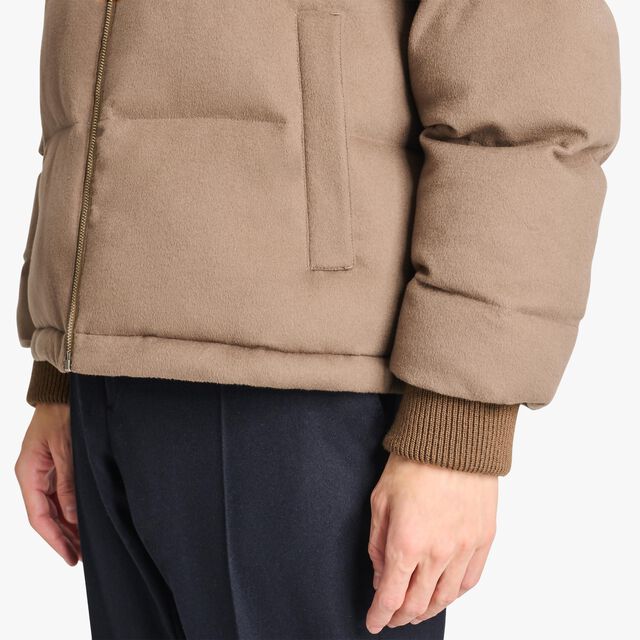 Cashmere Puffer Jacket, OTTER, hi-res 6
