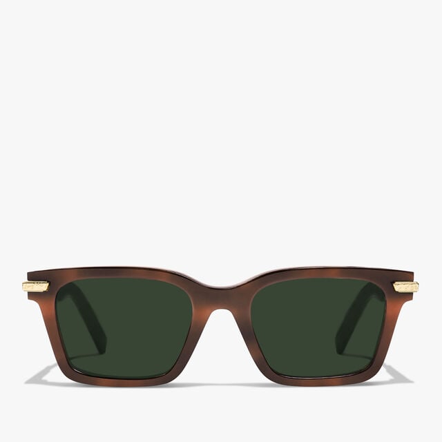 Radiant Acetate Sunglasses, CACAO + GREEN, hi-res 1