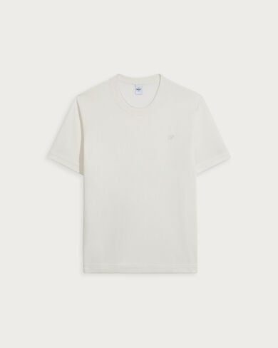 B-Thabor Embroidery Short-Sleeves Crewneck, Off White, hi-res