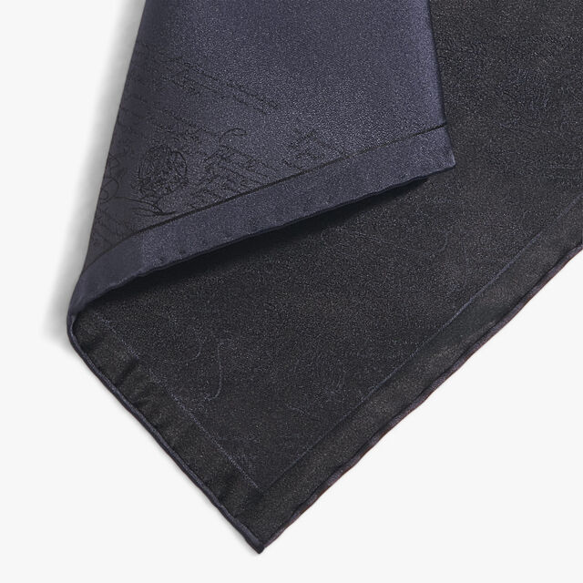 Scritto Degrade Handkerchief, BLUE CHARCOAL, hi-res 2