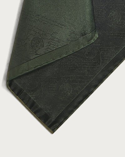 スクリットパターン ハンカチーフ, Empire Green, hi-res