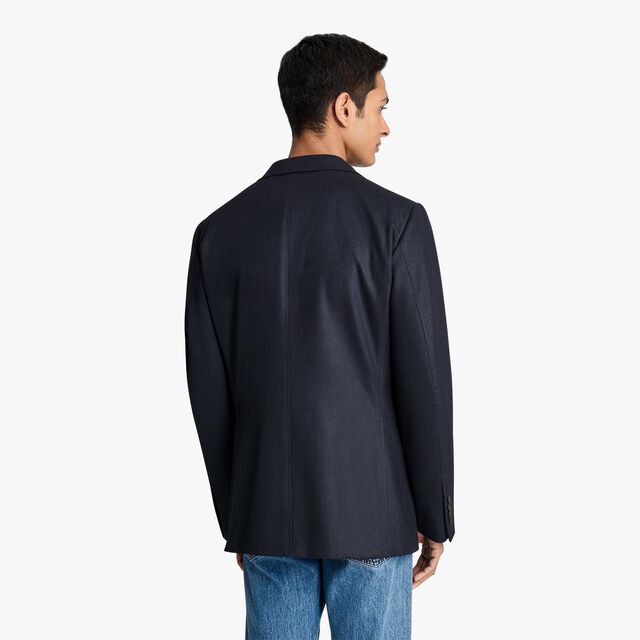 Cashmere Stretch Travel Jacket, COLD NIGHT BLUE, hi-res 3