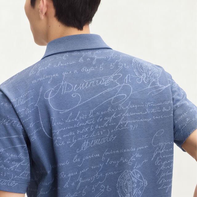 Scritto Piqué Polo, NILE BLUE, hi-res 3