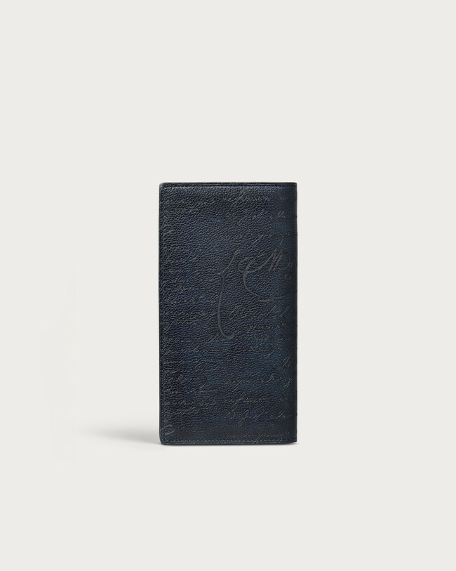 サンタル フラップ ロングウォレット, Indigo Denim, hi-res