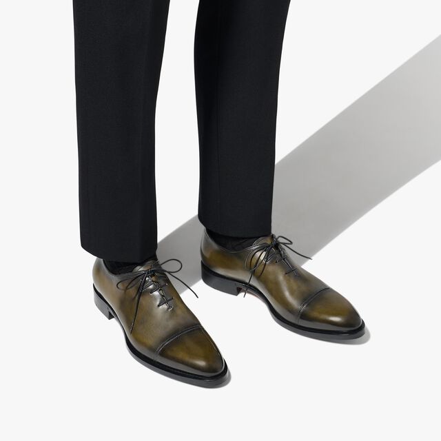 Equilibre Leather Oxford, NERO CAVIAR, hi-res 7