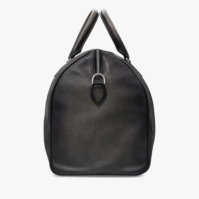 Jour Off MM Leather Travel Bag, NERO GRIGIO, hi-res 4