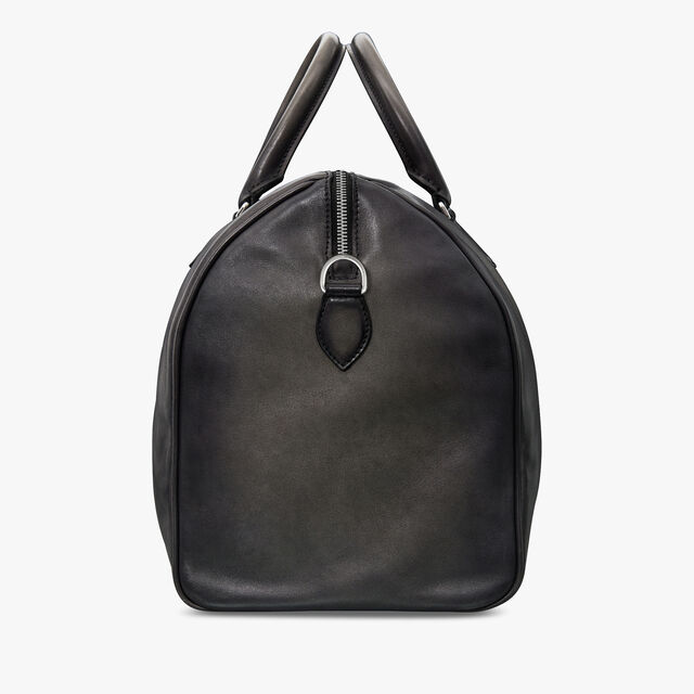 Jour Off Medium Leather Travel Bag, NERO GRIGIO, hi-res 4