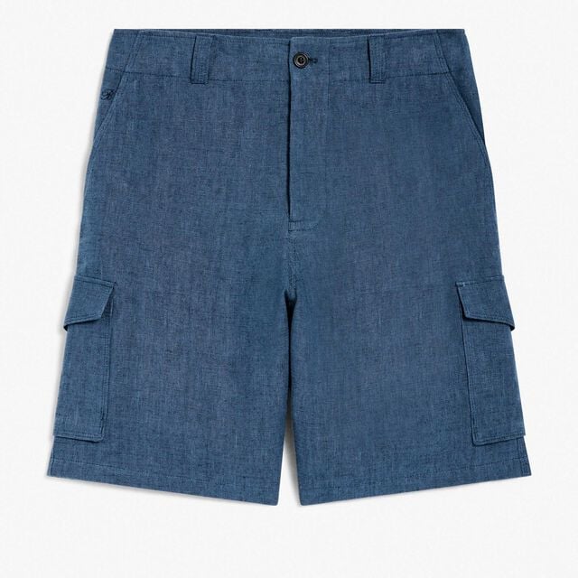 Cargo Shorts, BLEU DE SMALT, hi-res 1