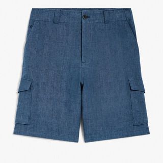 Short Cargo, BLEU DE SMALT, hi-res