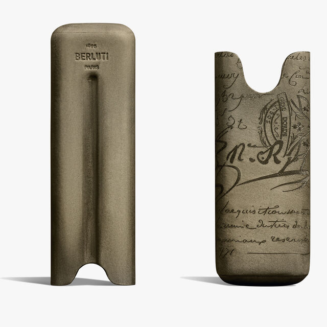 Cigar Case 2 Scritto Leather, SANDSTORM, hi-res 3