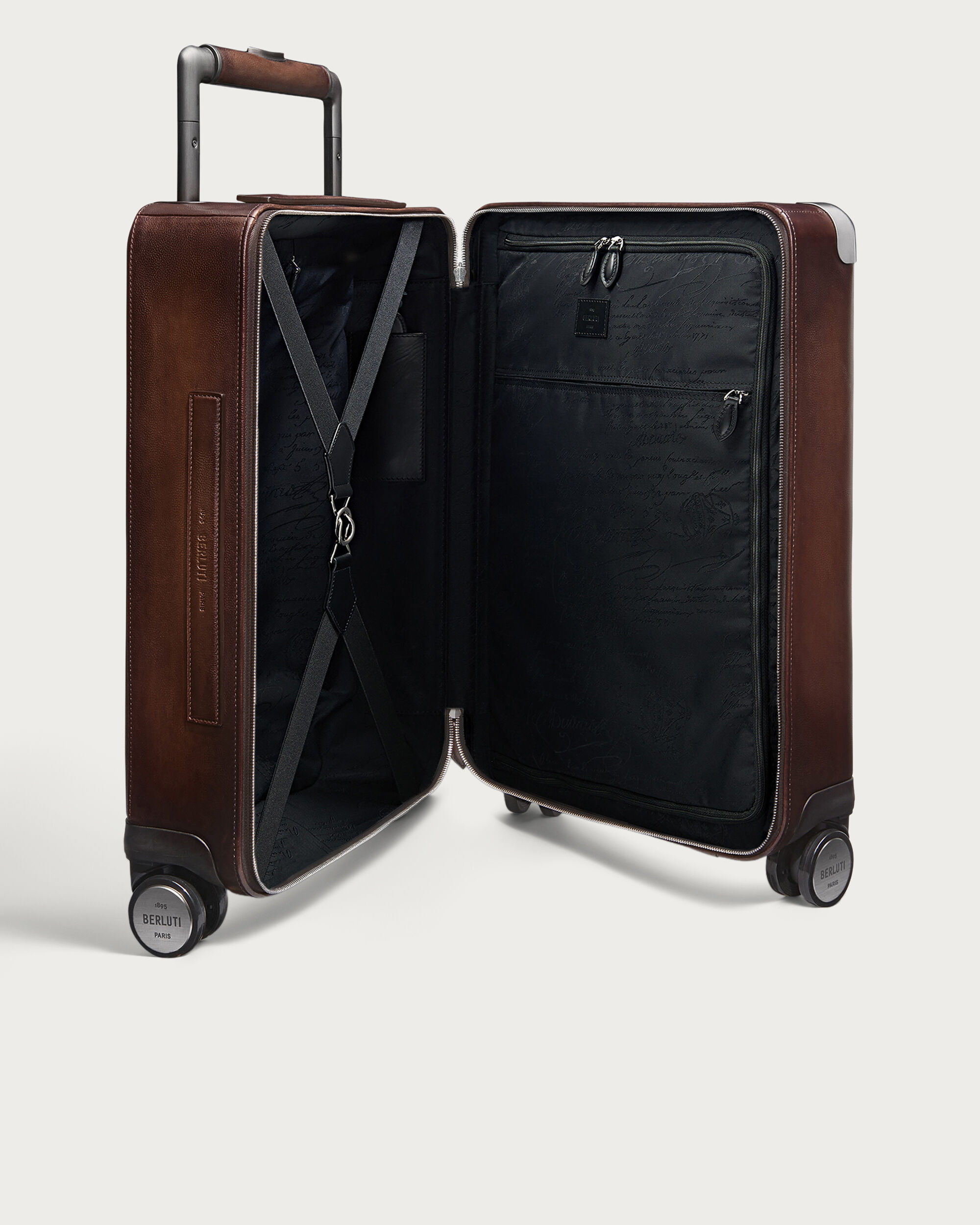 Formula 1005 Rolling Suitcase, Soft Brown, hi-res