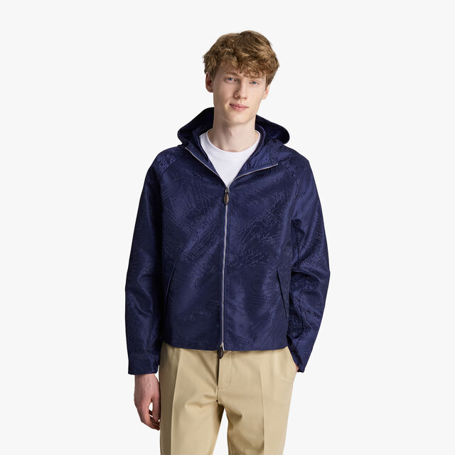 Nylon Scritto B-Way, WARM BLUE, hi-res 2