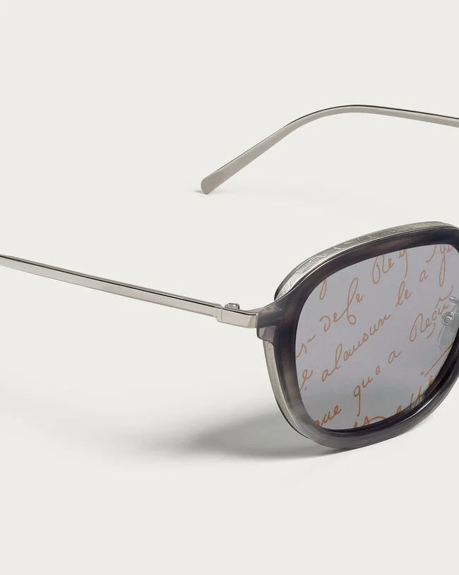 Equinox Sunglasses, Light Alluminio & Mirror Scritt, hi-res