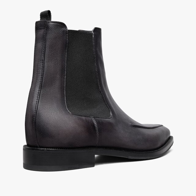 Demesure Neo Flex Venezia Softy Calf Leather Chelsea Boot, NERO GRIGIO, hi-res 5