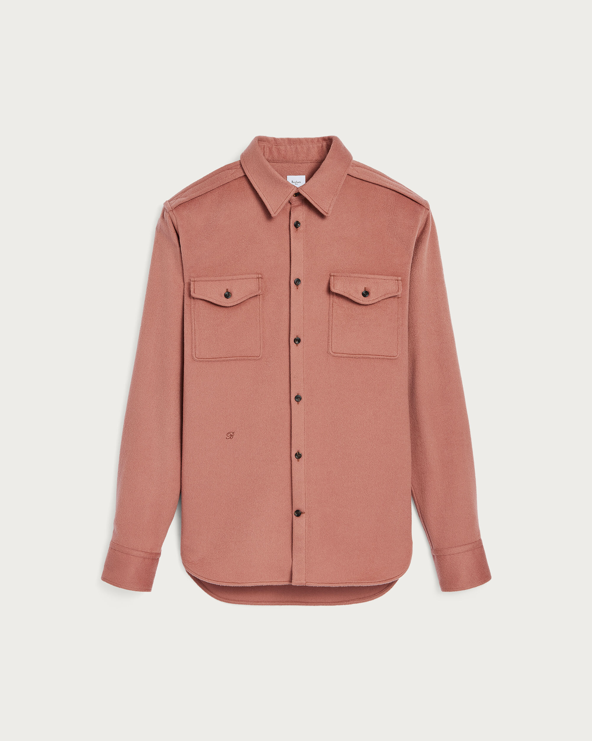 Double Face Aviator Shirt, Vintage Rose, hi-res