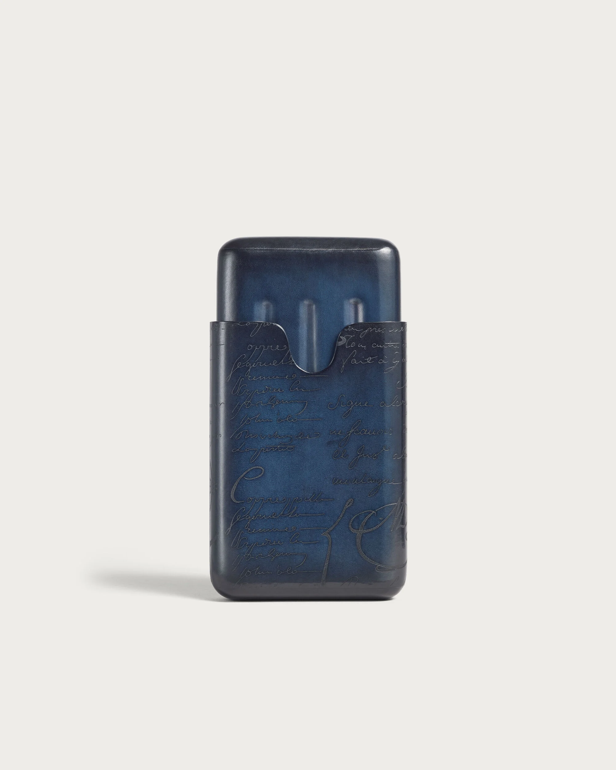 Cigar Case 4, Nero Blu, hi-res