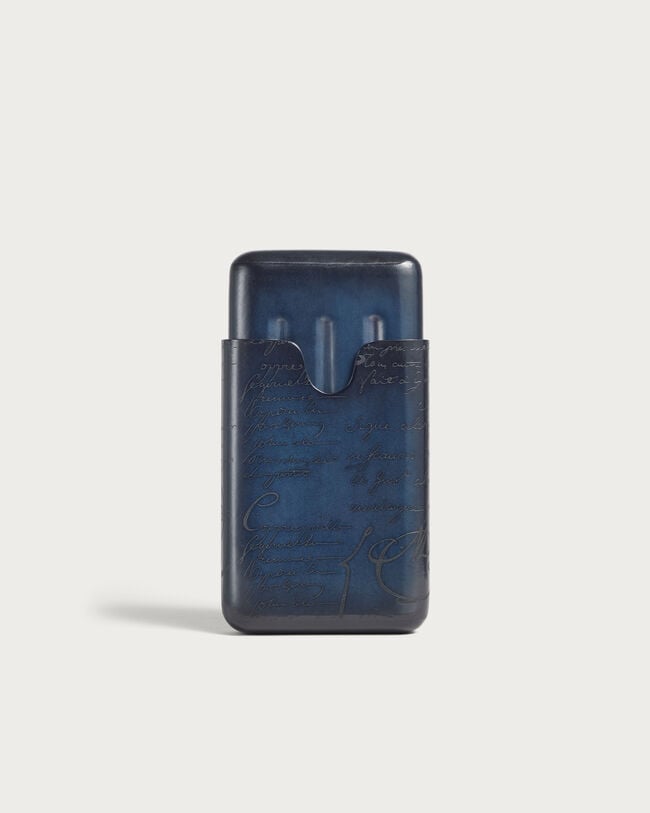 Cigar Case 4, Nero Blu, hi-res