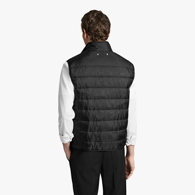Veste Matelassée Sans Manche En Nylon Scritto, NOIR, hi-res 3