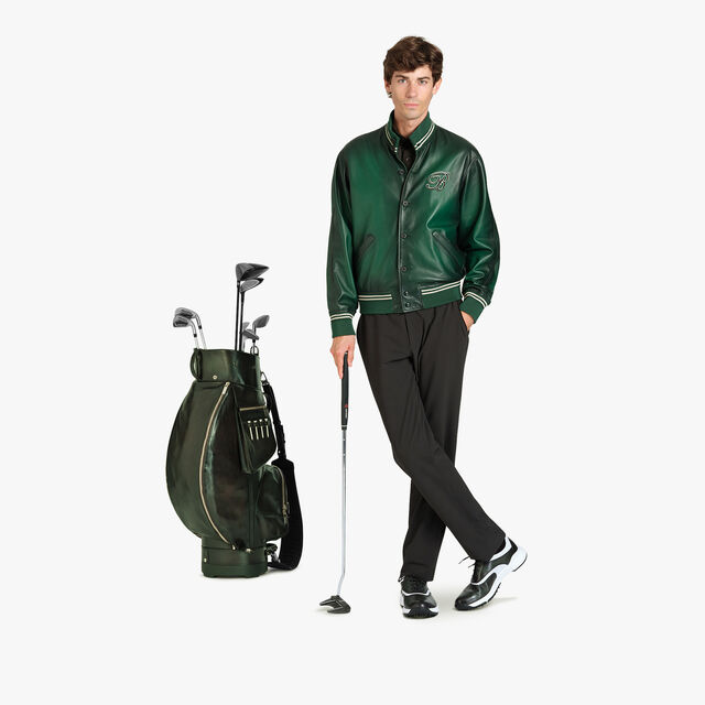 Patina Leather Blouson, DEEP TOURMALINE, hi-res 4