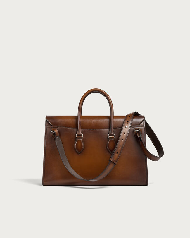 E'Mio Briefcase, Cacao Intenso, hi-res