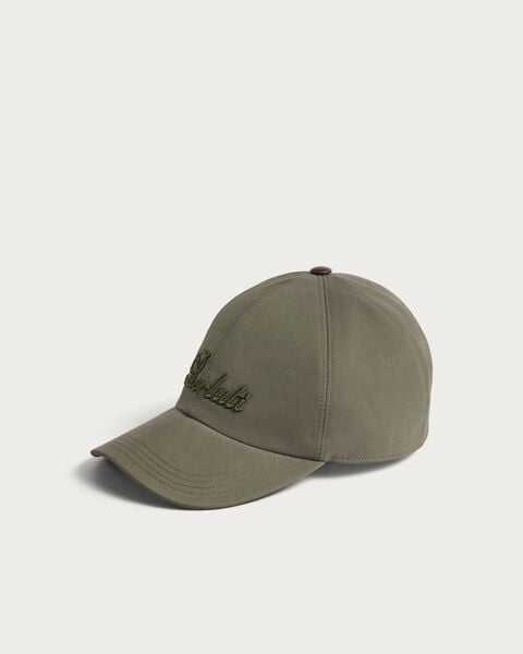Berluti Thabor Embroidery Baseball Cap, Olive, hi-res