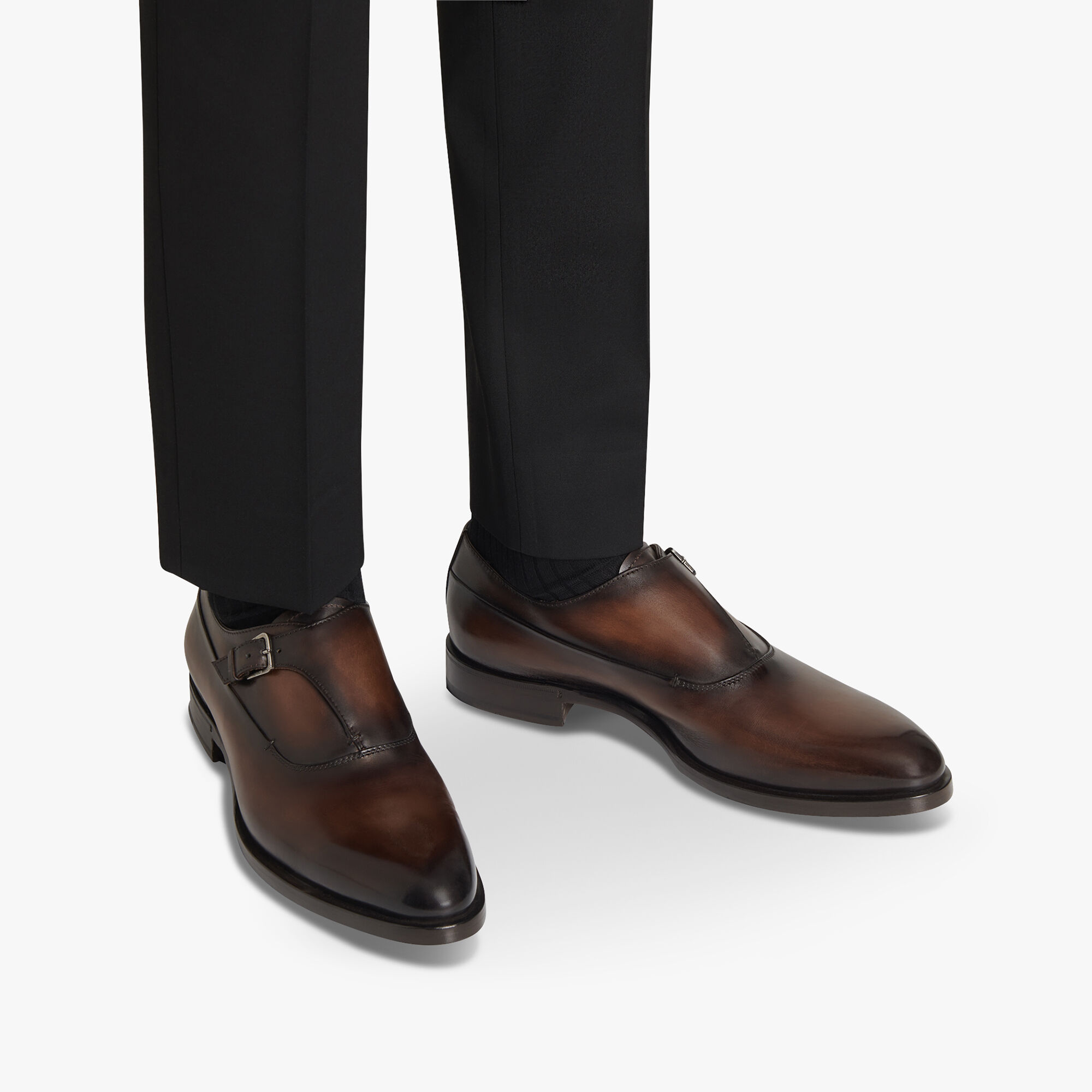 Soulier Boucle En Cuir Equilibre Berluti GB