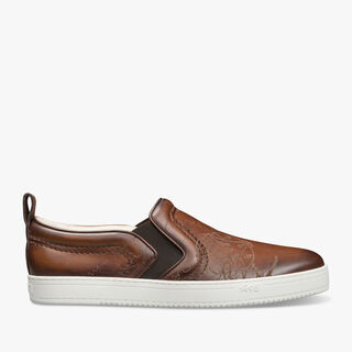 Playtime Scritto Leather Slip-On, CACAO INTENSO, hi-res