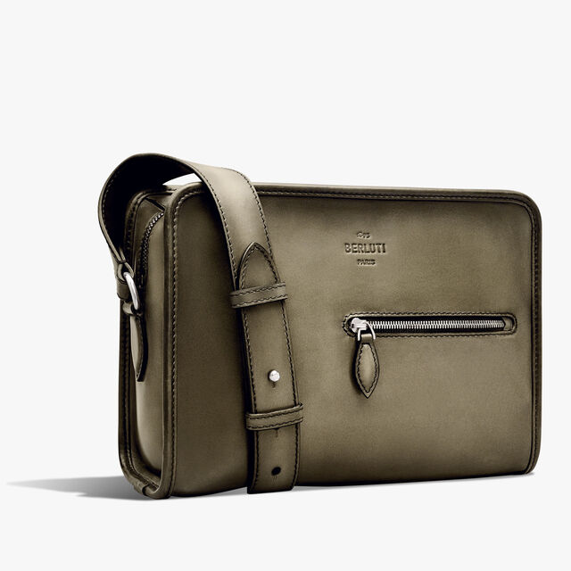 Journalier Leather Messenger, SANDSTORM, hi-res 2