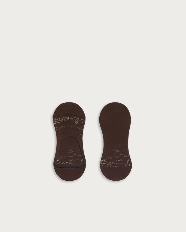 Shadow Ghost Socks, Signature Brown, hi-res