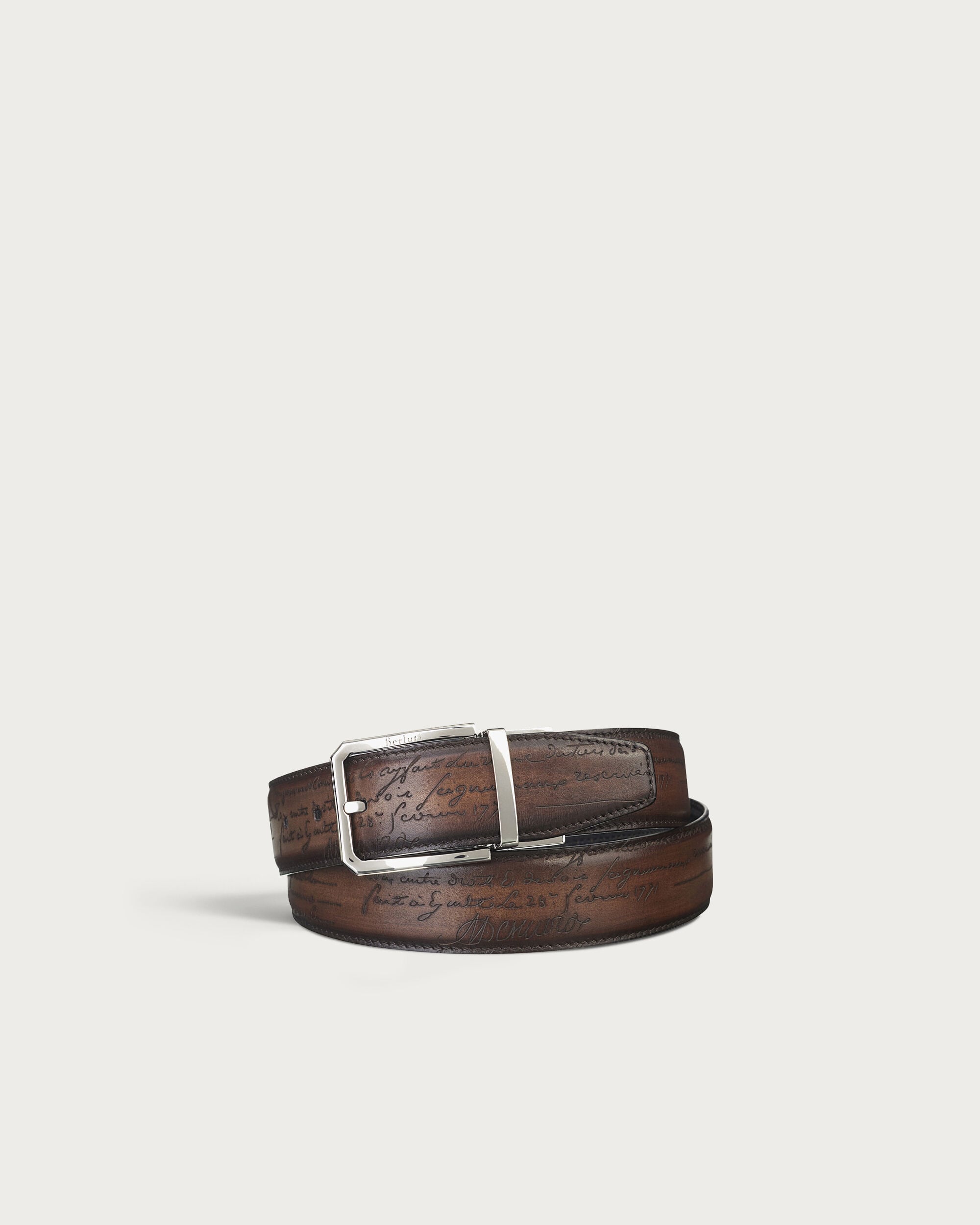 Ceinture Versatile R&eacute;versible, Nero & Tobacco Bis, hi-res