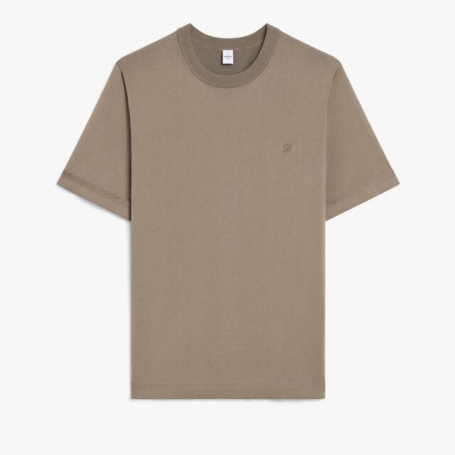 B-Thabor Short Sleeves Crewneck, SEPIA    , hi-res 1