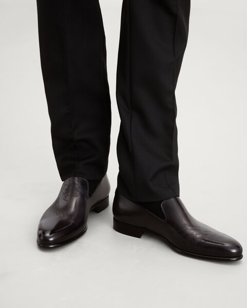 Galet Cursive Slipper, Nero Grigio, hi-res