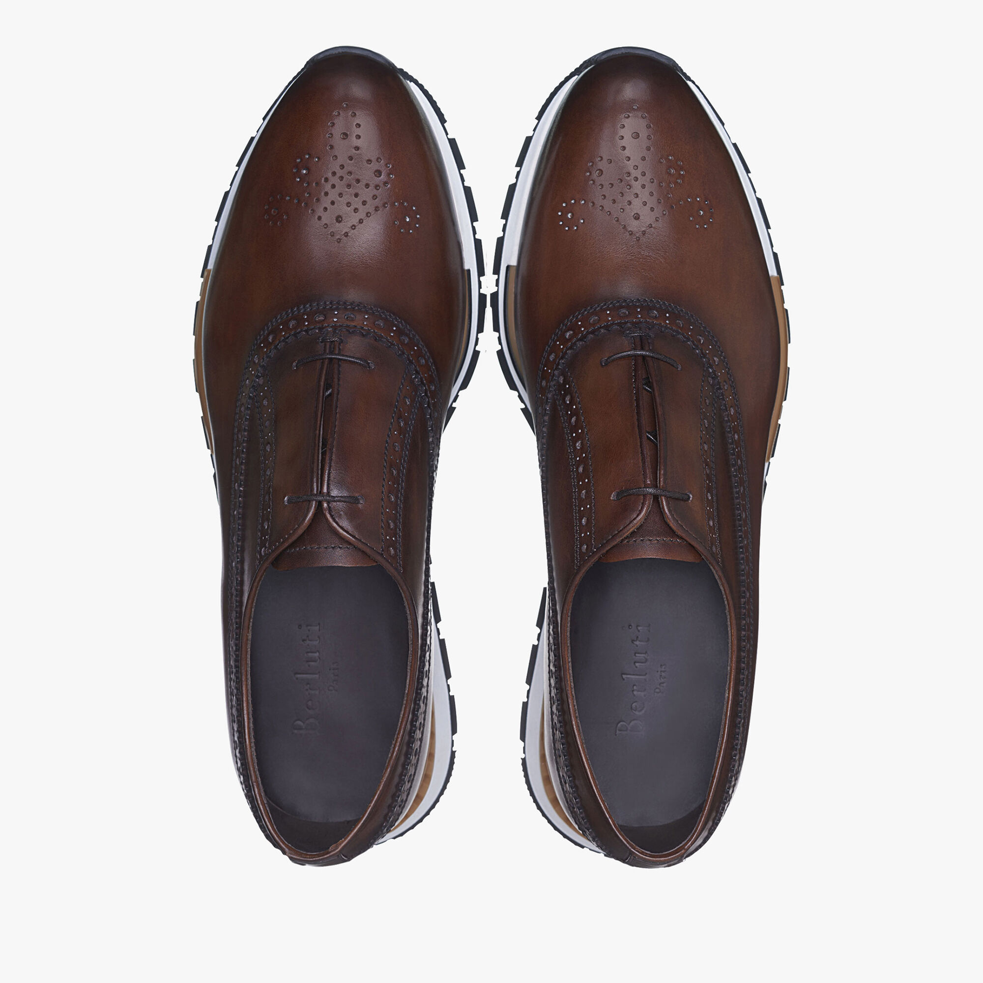 Fast Track Leather Sneaker - Size: 5 - Men - Berluti