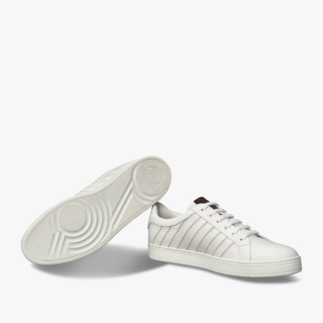 Playtime Leather Sneaker, WHITE, hi-res 4