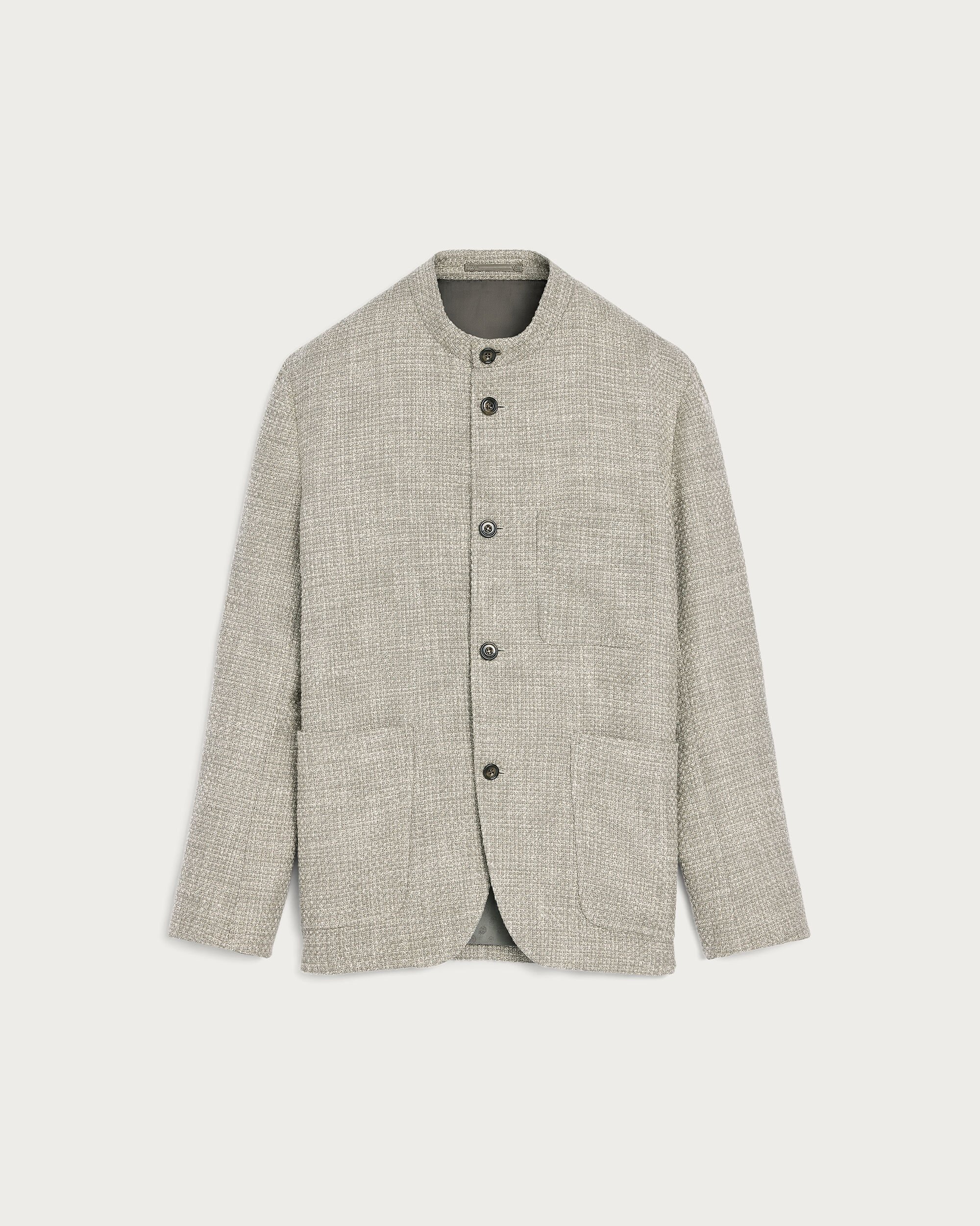 Light Tweed Foresti&egrave;re Jacket, Beige Melange, hi-res