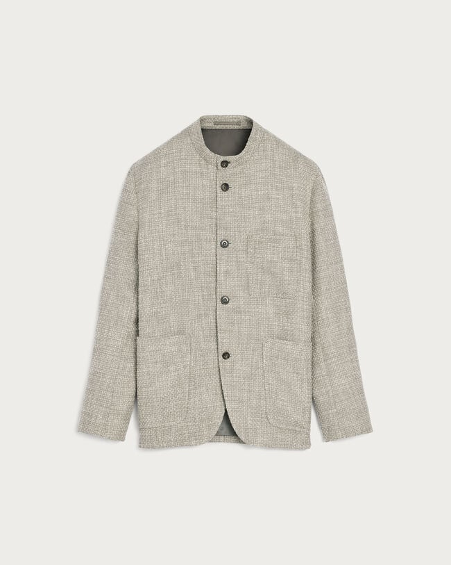 Light Tweed Foresti&egrave;re Jacket, Beige Melange, hi-res